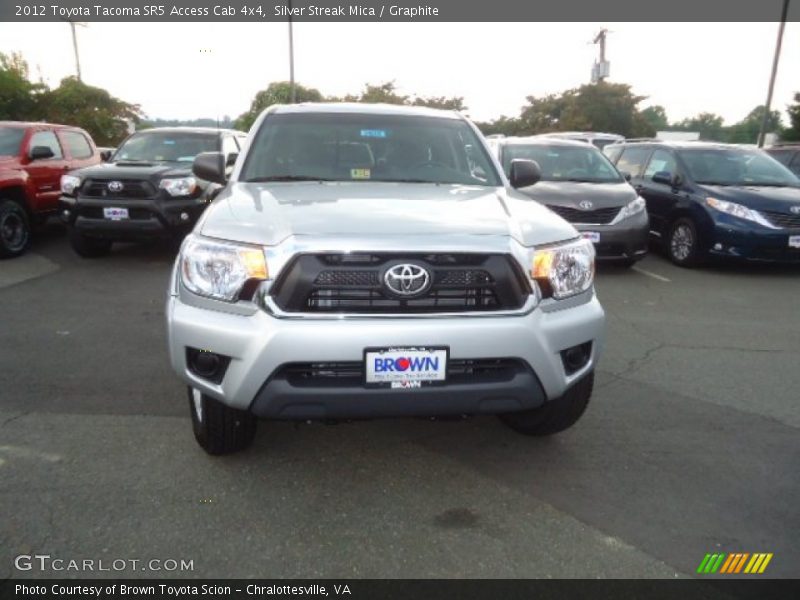 Silver Streak Mica / Graphite 2012 Toyota Tacoma SR5 Access Cab 4x4