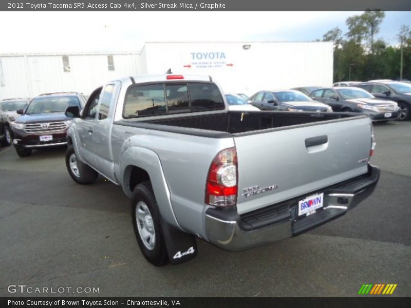 Silver Streak Mica / Graphite 2012 Toyota Tacoma SR5 Access Cab 4x4