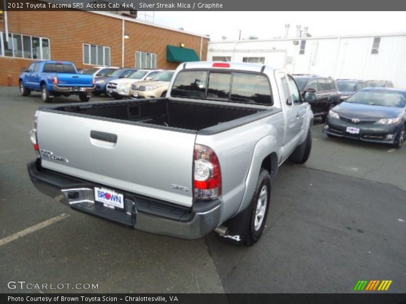 Silver Streak Mica / Graphite 2012 Toyota Tacoma SR5 Access Cab 4x4