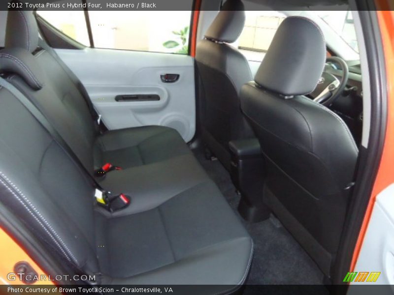 Habanero / Black 2012 Toyota Prius c Hybrid Four
