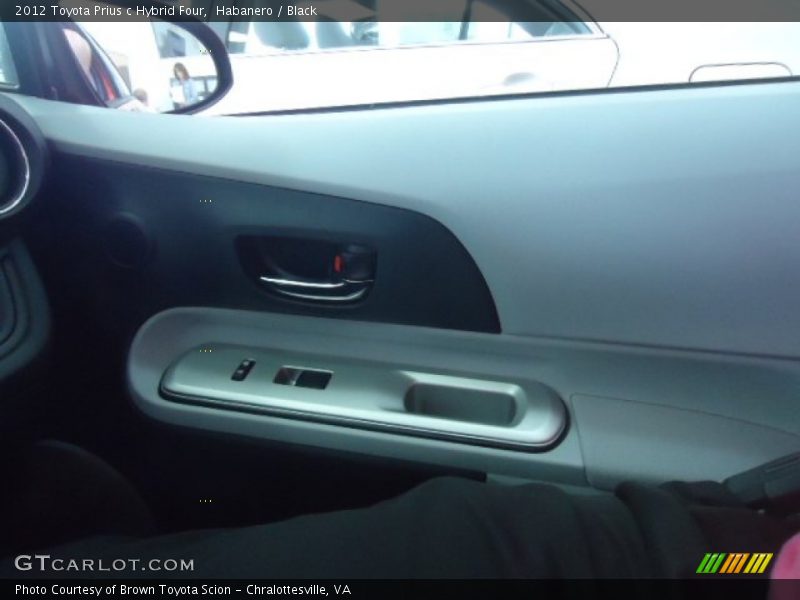 Habanero / Black 2012 Toyota Prius c Hybrid Four