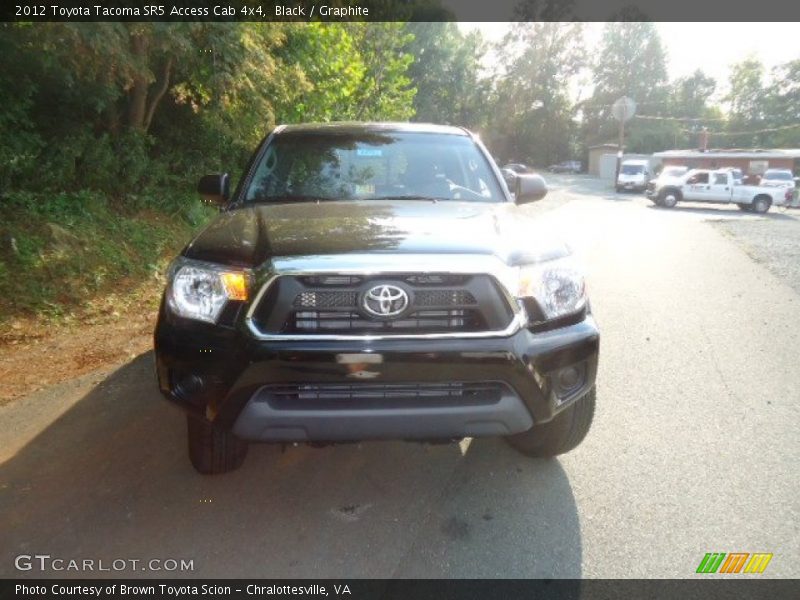 Black / Graphite 2012 Toyota Tacoma SR5 Access Cab 4x4
