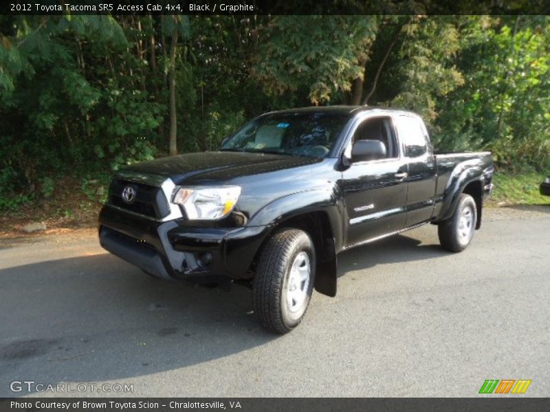 Black / Graphite 2012 Toyota Tacoma SR5 Access Cab 4x4