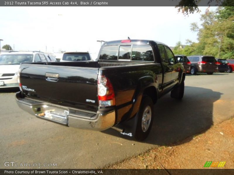 Black / Graphite 2012 Toyota Tacoma SR5 Access Cab 4x4