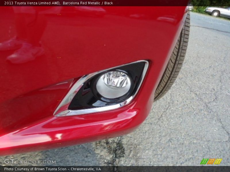 Barcelona Red Metallic / Black 2013 Toyota Venza Limited AWD