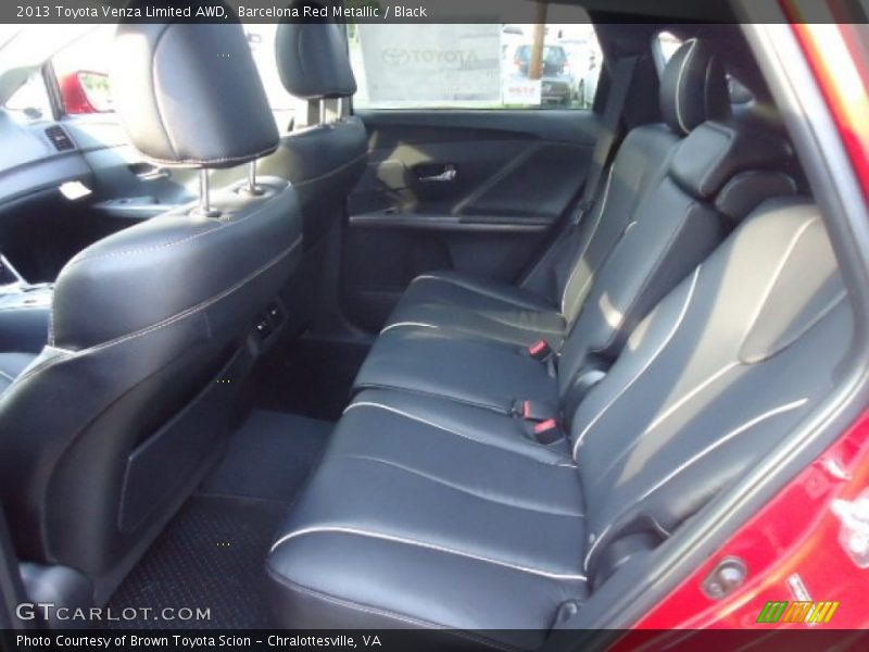 Barcelona Red Metallic / Black 2013 Toyota Venza Limited AWD