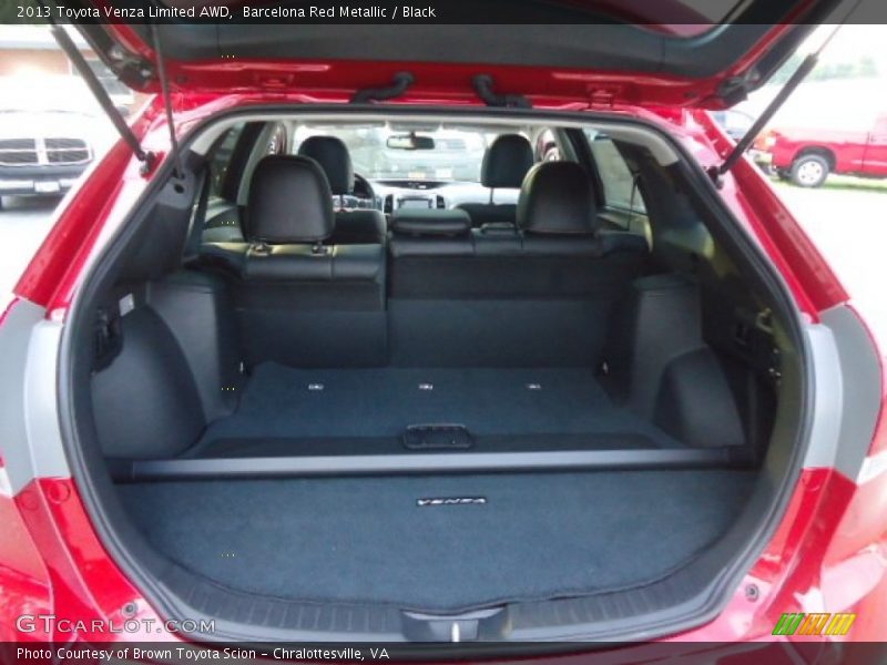 Barcelona Red Metallic / Black 2013 Toyota Venza Limited AWD