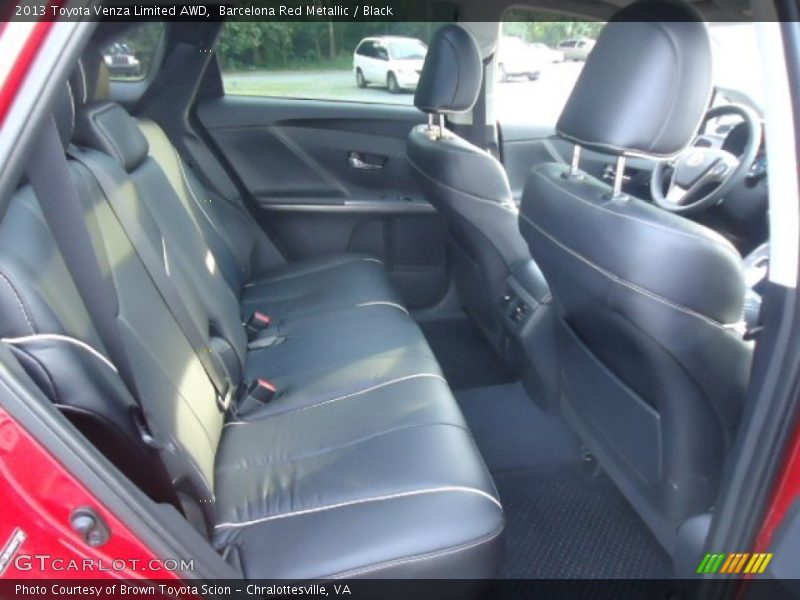 Barcelona Red Metallic / Black 2013 Toyota Venza Limited AWD
