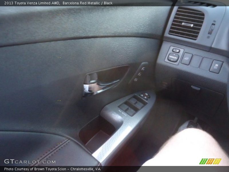 Barcelona Red Metallic / Black 2013 Toyota Venza Limited AWD