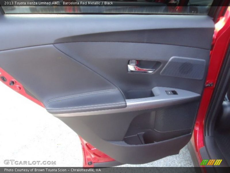 Barcelona Red Metallic / Black 2013 Toyota Venza Limited AWD