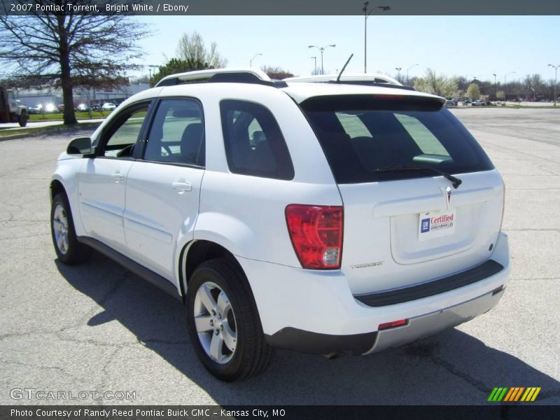 Bright White / Ebony 2007 Pontiac Torrent