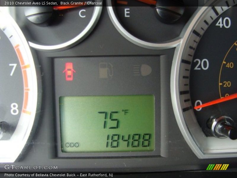 Black Granite / Charcoal 2010 Chevrolet Aveo LS Sedan