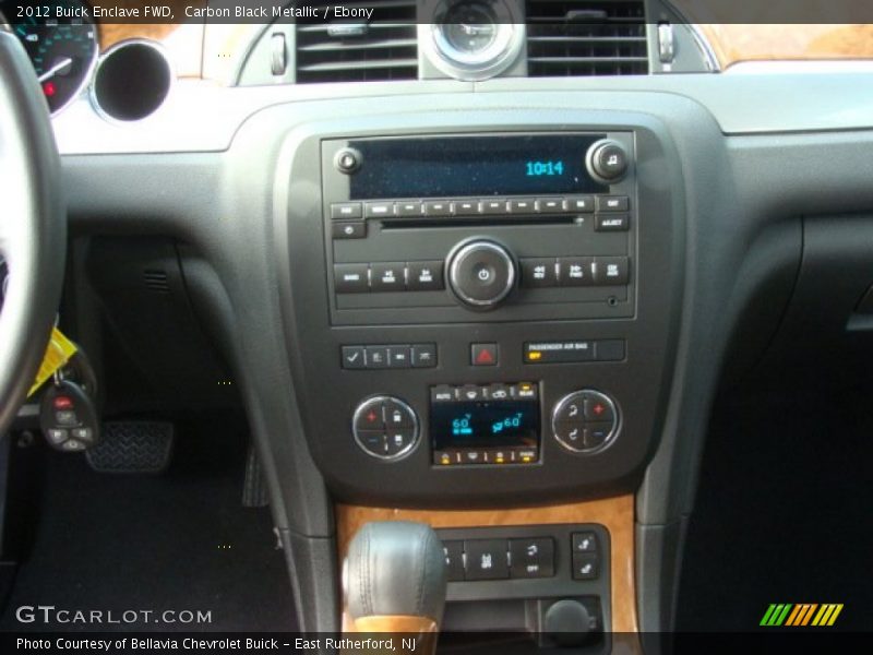 Carbon Black Metallic / Ebony 2012 Buick Enclave FWD