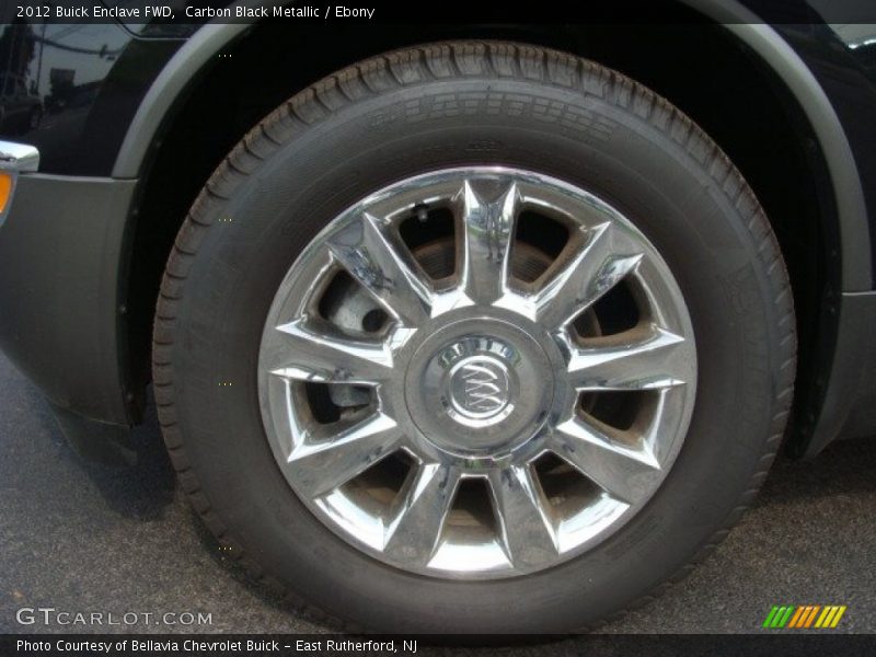 Carbon Black Metallic / Ebony 2012 Buick Enclave FWD