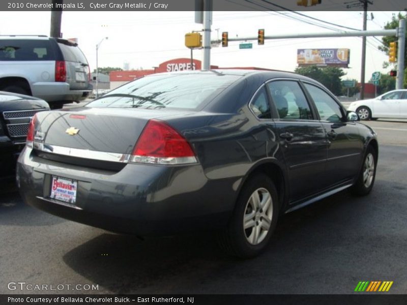 Cyber Gray Metallic / Gray 2010 Chevrolet Impala LS