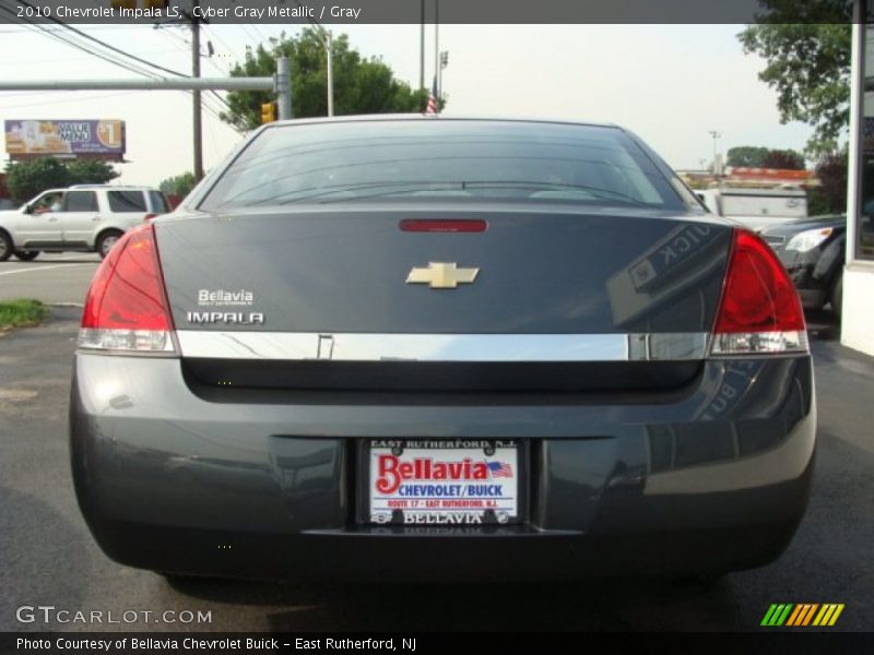 Cyber Gray Metallic / Gray 2010 Chevrolet Impala LS
