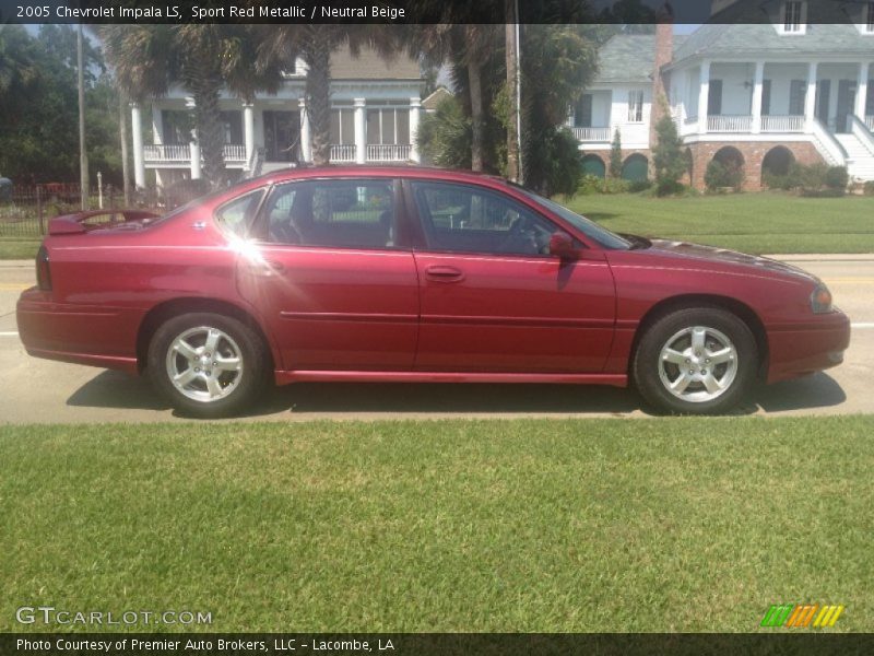 Sport Red Metallic / Neutral Beige 2005 Chevrolet Impala LS