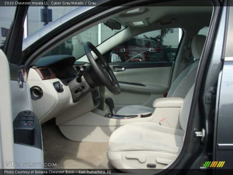 Cyber Gray Metallic / Gray 2010 Chevrolet Impala LS