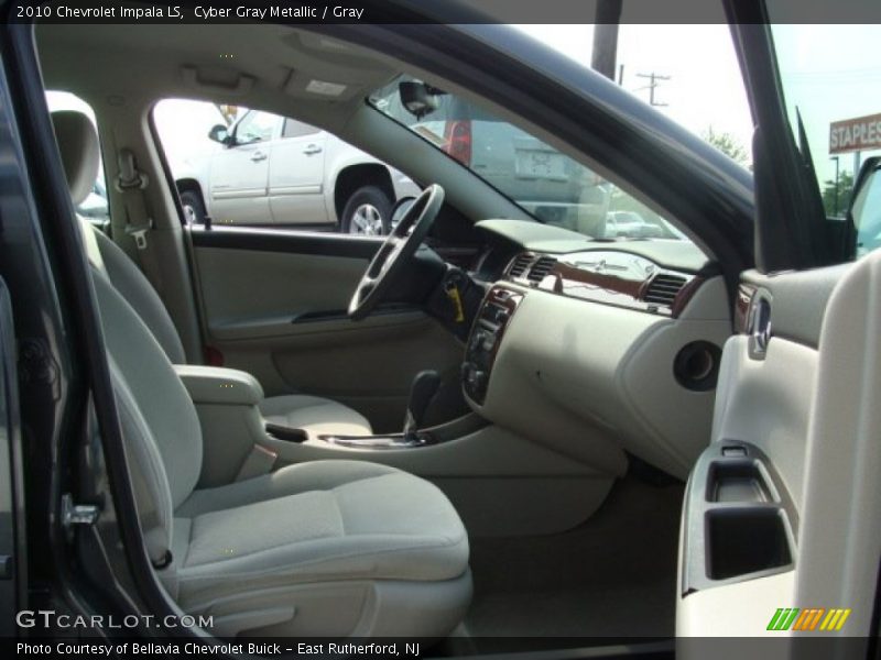 Cyber Gray Metallic / Gray 2010 Chevrolet Impala LS
