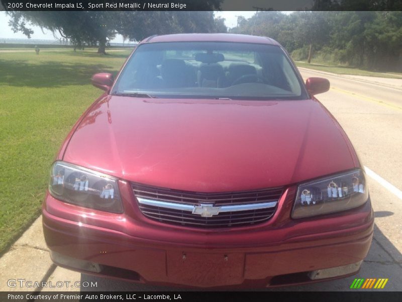 Sport Red Metallic / Neutral Beige 2005 Chevrolet Impala LS