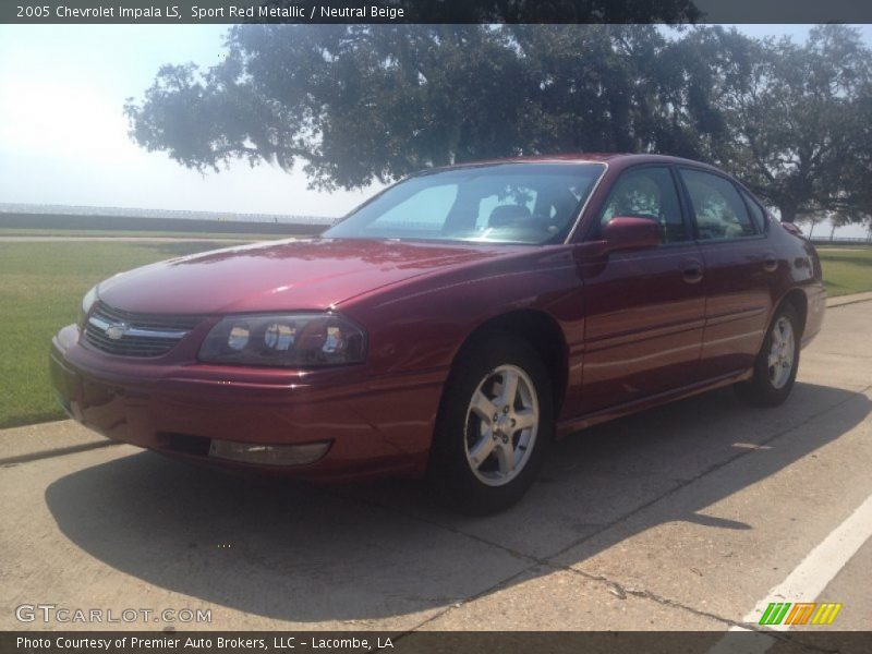 Sport Red Metallic / Neutral Beige 2005 Chevrolet Impala LS