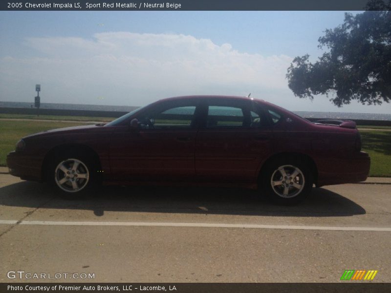 Sport Red Metallic / Neutral Beige 2005 Chevrolet Impala LS