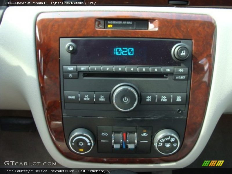 Cyber Gray Metallic / Gray 2010 Chevrolet Impala LS