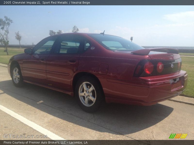 Sport Red Metallic / Neutral Beige 2005 Chevrolet Impala LS