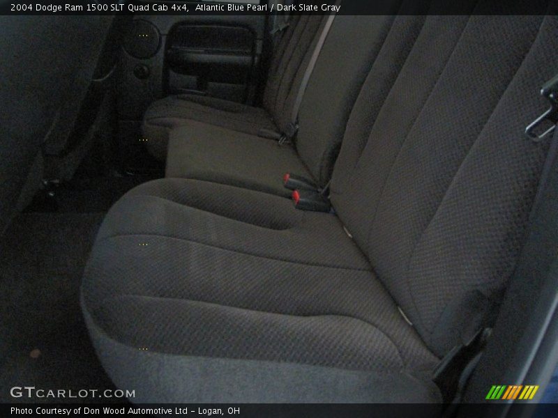 Atlantic Blue Pearl / Dark Slate Gray 2004 Dodge Ram 1500 SLT Quad Cab 4x4