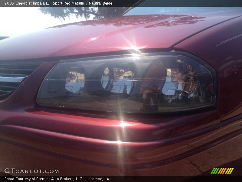 Sport Red Metallic / Neutral Beige 2005 Chevrolet Impala LS