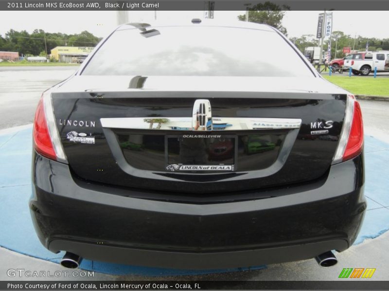 Black / Light Camel 2011 Lincoln MKS EcoBoost AWD