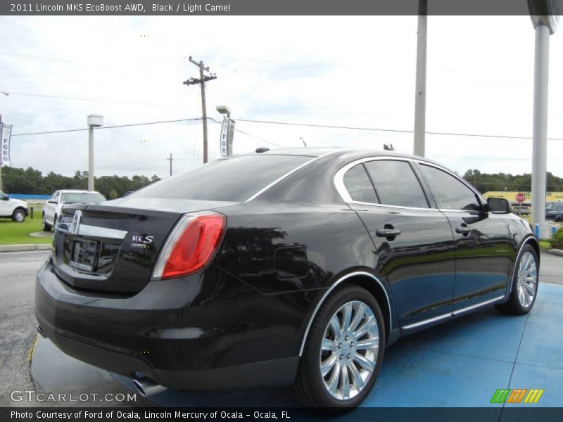 Black / Light Camel 2011 Lincoln MKS EcoBoost AWD