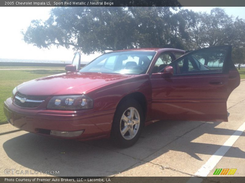 Sport Red Metallic / Neutral Beige 2005 Chevrolet Impala LS