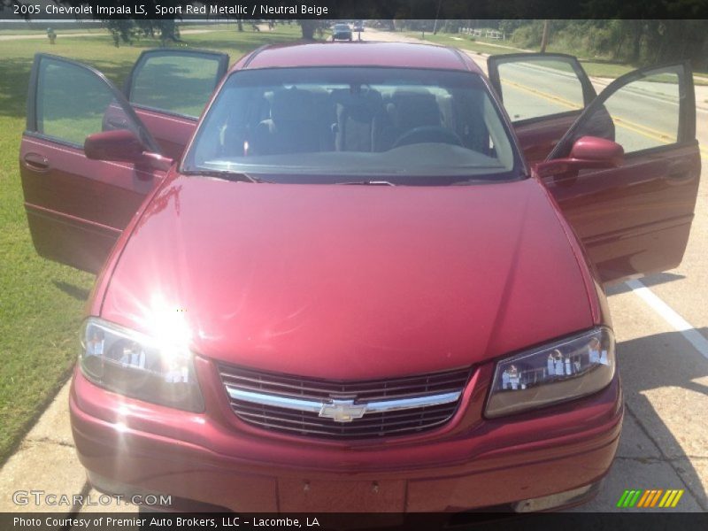 Sport Red Metallic / Neutral Beige 2005 Chevrolet Impala LS