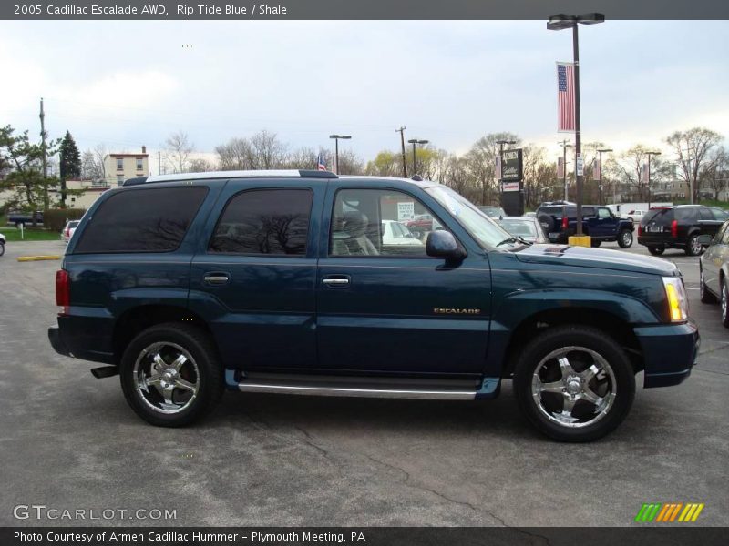 Rip Tide Blue / Shale 2005 Cadillac Escalade AWD