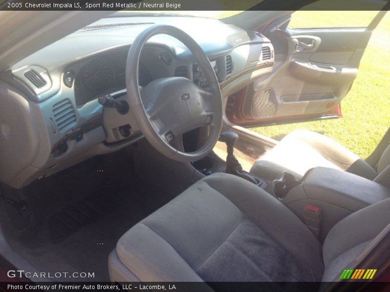 Sport Red Metallic / Neutral Beige 2005 Chevrolet Impala LS