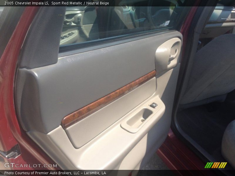 Sport Red Metallic / Neutral Beige 2005 Chevrolet Impala LS