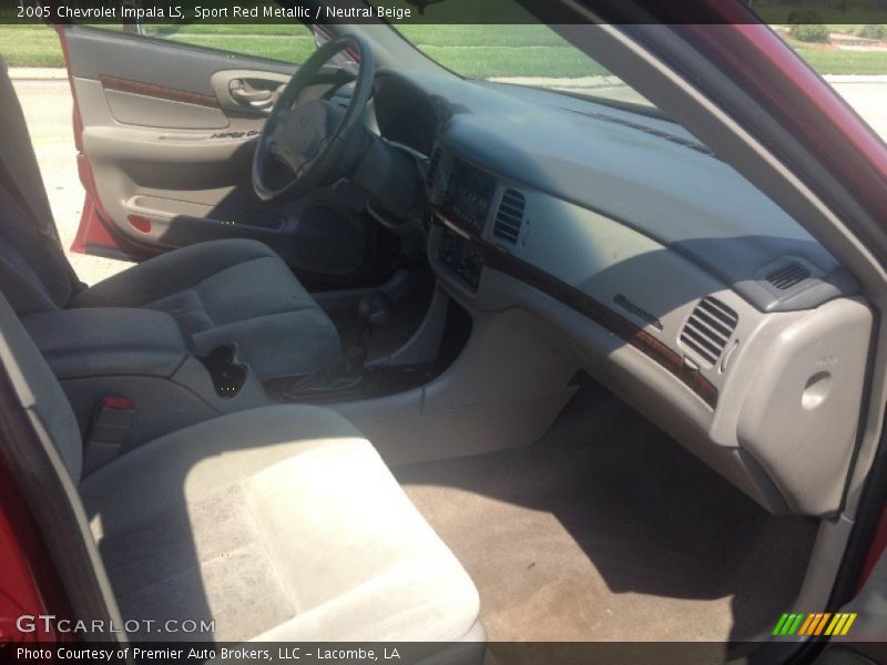 Sport Red Metallic / Neutral Beige 2005 Chevrolet Impala LS