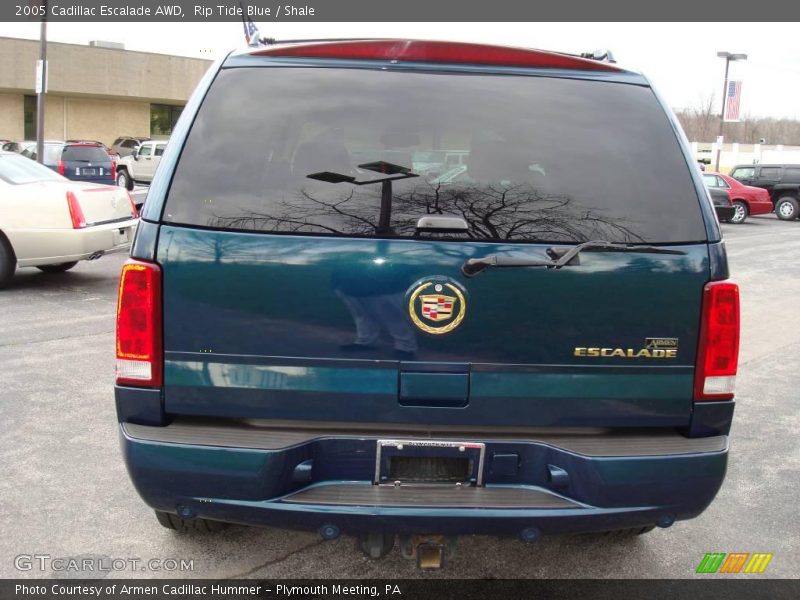 Rip Tide Blue / Shale 2005 Cadillac Escalade AWD