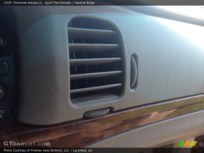 Sport Red Metallic / Neutral Beige 2005 Chevrolet Impala LS