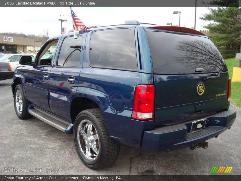 Rip Tide Blue / Shale 2005 Cadillac Escalade AWD