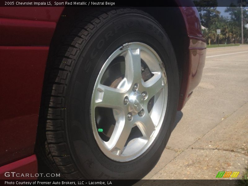 Sport Red Metallic / Neutral Beige 2005 Chevrolet Impala LS