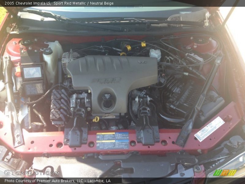 Sport Red Metallic / Neutral Beige 2005 Chevrolet Impala LS