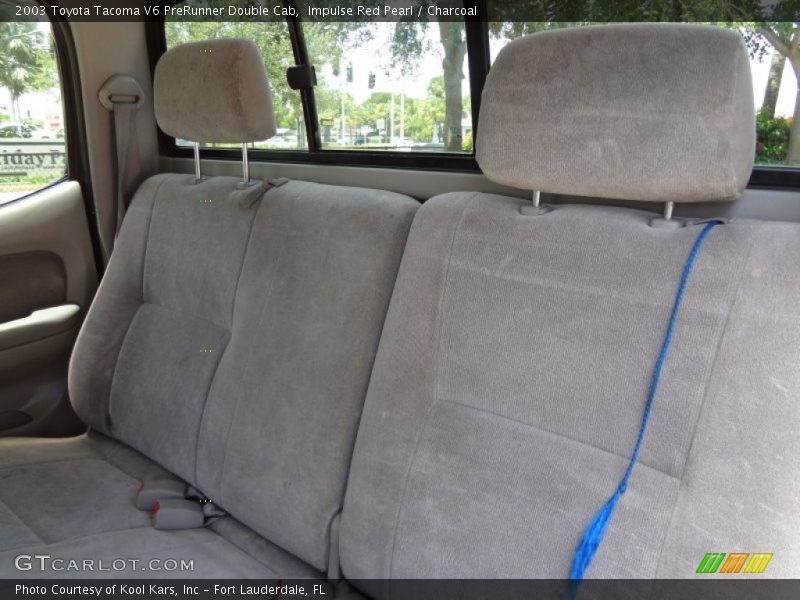Impulse Red Pearl / Charcoal 2003 Toyota Tacoma V6 PreRunner Double Cab