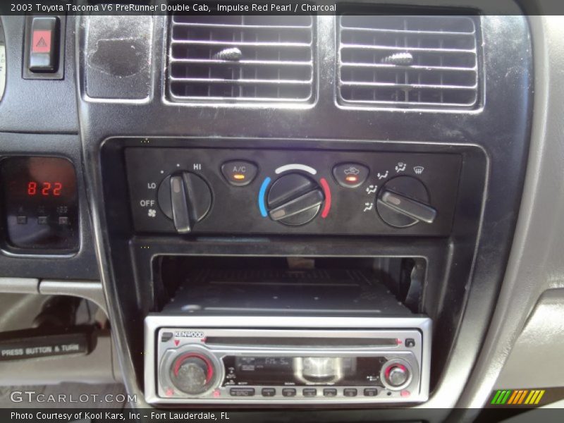 Impulse Red Pearl / Charcoal 2003 Toyota Tacoma V6 PreRunner Double Cab