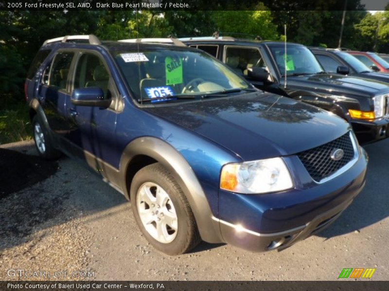 Dark Blue Pearl Metallic / Pebble 2005 Ford Freestyle SEL AWD