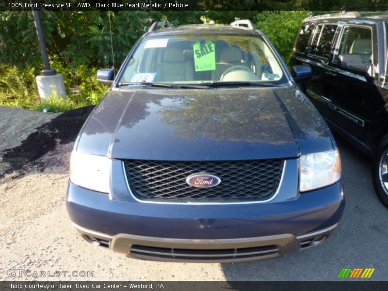 Dark Blue Pearl Metallic / Pebble 2005 Ford Freestyle SEL AWD