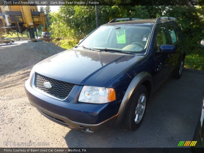 Dark Blue Pearl Metallic / Pebble 2005 Ford Freestyle SEL AWD