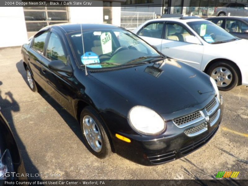 Black / Dark Slate Gray 2004 Dodge Neon SXT