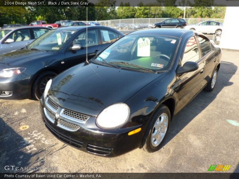Black / Dark Slate Gray 2004 Dodge Neon SXT